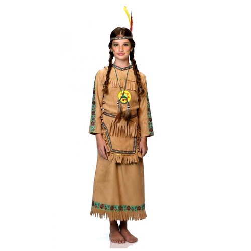 фото Платье индейской девочки (4987), 110 см. veneziano