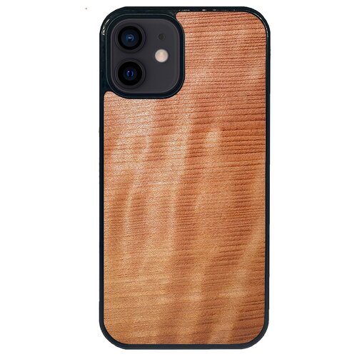 "Чехол T&C для Apple iPhone 12 mini (айфон 12 мини) Silicone Wooden Case Classic series (Секвойа)"