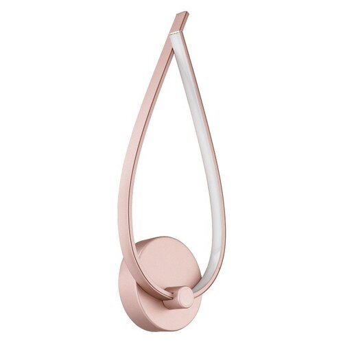 фото Бра eglo, 1х11w, золото, размеры (мм)-170x425x60, 3000к, плафон - золото розовое