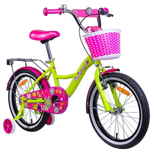 Lilo 18 желтый велосипед детский aist lilo двухколесный 14 красный