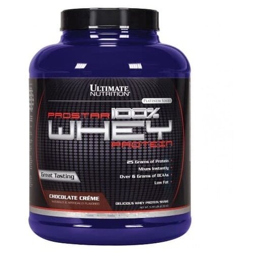 Ultimate Nutrition Prostar 100% Whey Protein (Ваниль) (2390 грамм) Ваниль usn bluelab 100% whey premium protein ваниль 908 грамм
