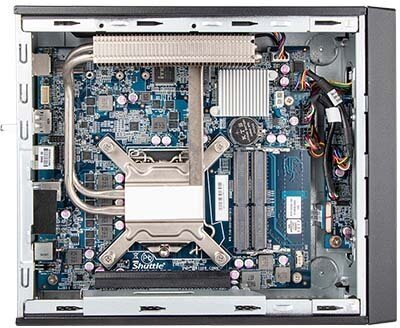 Платформа Shuttle DH410 LGA1200, H410, 2*SODIMM DDR4, 2.5" HDD/SSD, M.2, 5.1CH, 2*Glan, card reader, 4*USB 3.2, HDMI, DP, 2*COM, audio, noOS - фото №5