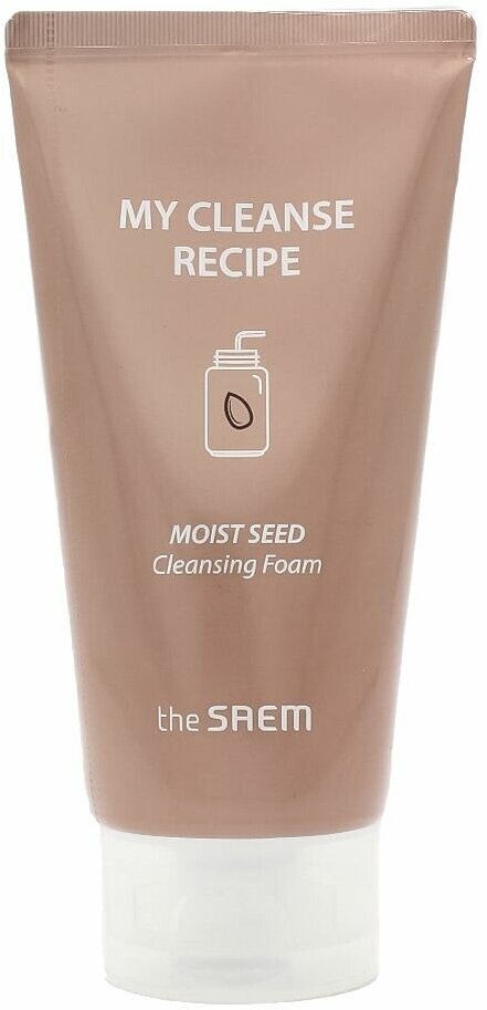 The Saem пенка для умывания с экстрактами зерновых культур My Cleanse Recipe Moist Seed, 150 мл, 150 г