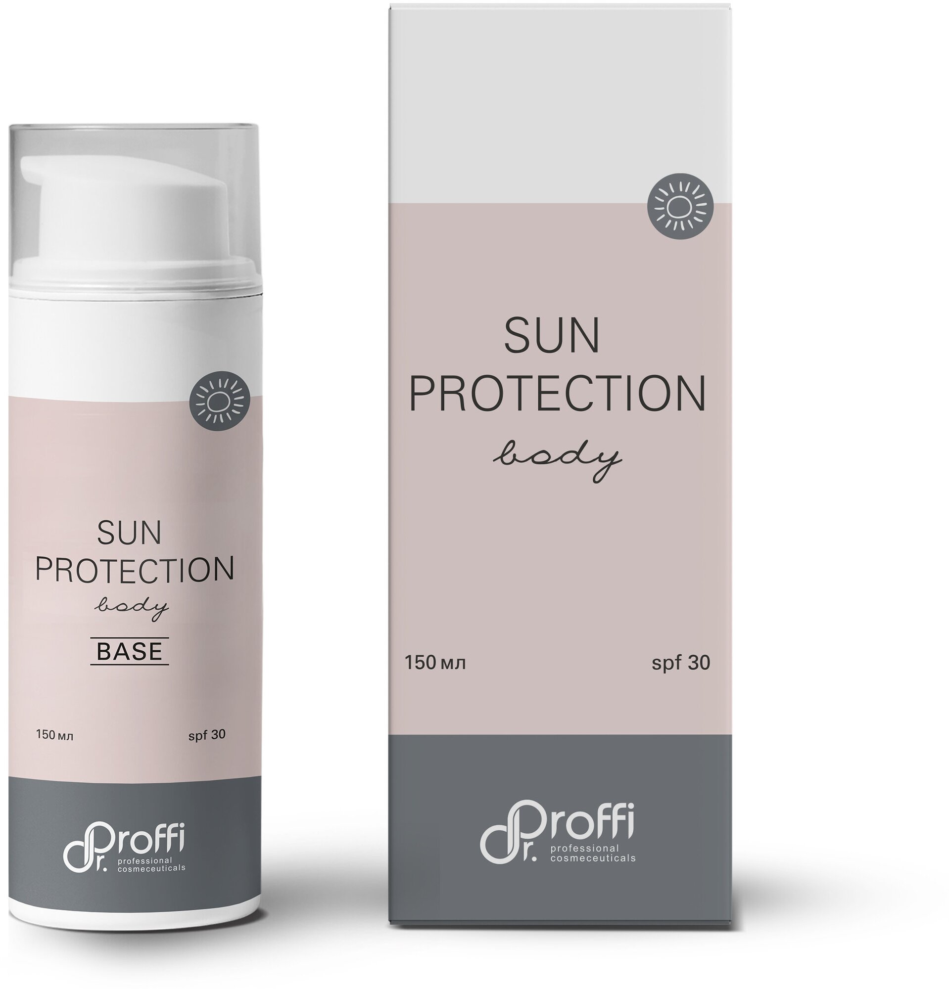 Sun Protection SPF 30 body - Солнцезащитный крем для тела, 150 мл