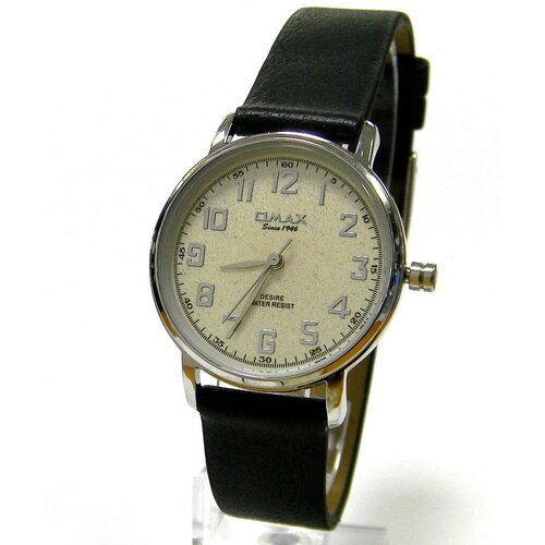 фото Наручные часы omax, серебряный, черный