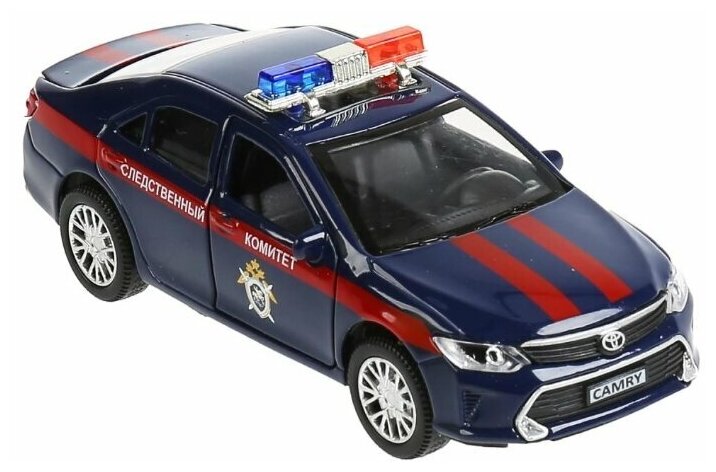 фото Легковой автомобиль ТЕХНОПАРК Toyota Camry следственный комитет CAMRY-12SLCOM-BU 1:32, 12 см