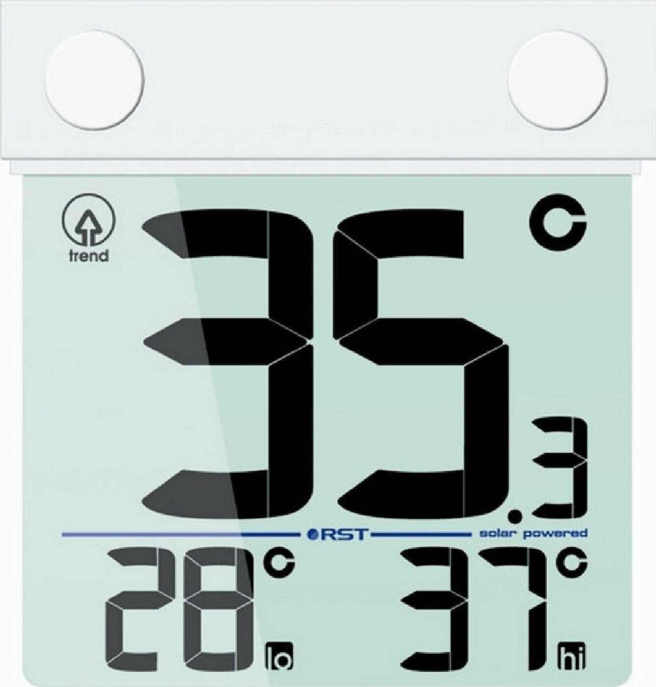 Термометр цифровой на липучке с солнечной батареей RST01389 - фотография № 4