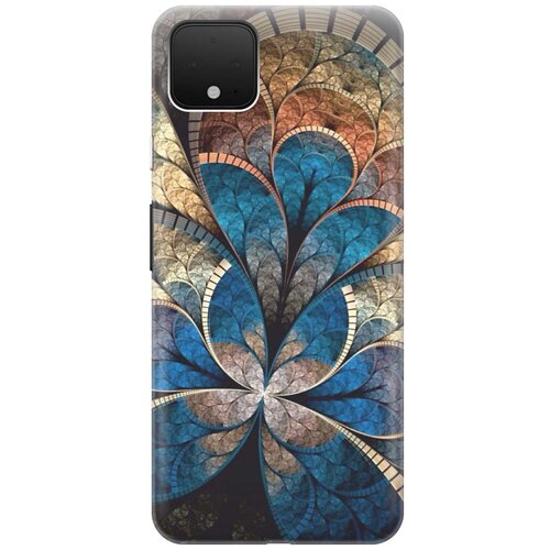 фото Cиликоновый чехол на google pixel 4 / гугл пиксель 4 с принтом "великолепный век" gosso