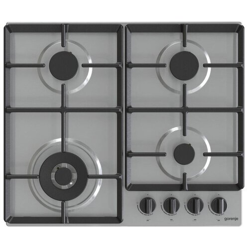 Газовая варочная панель Gorenje GW641EBX серебристый 1633900₽