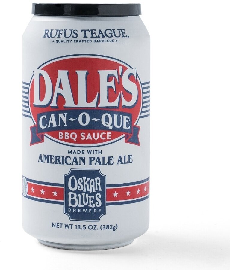 Соус томатный Rufus Teague "Can-O-Que DALES`AMERICAN PALE ALE BBQ SAUCE", ж/б 382гр, 1шт