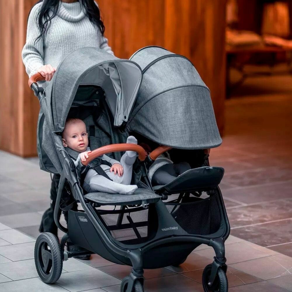 Прогулочная коляска Valco Baby Snap Duo Trend, цвет: grey marle - фото №11