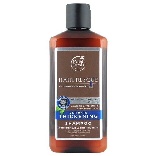 Petal Fresh шампунь Hair Rescue For Noticeably Thinning Hair для тонких и поврежденных волос, 355 мл