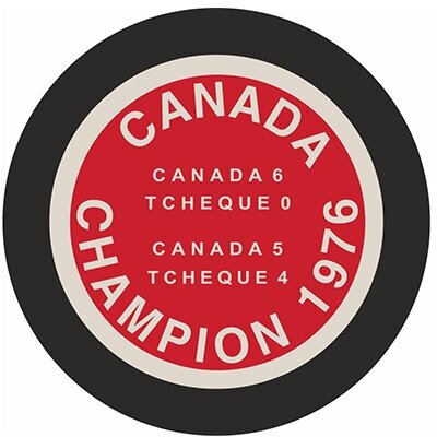 Шайба Rubena Кубок Канады 1976 CANADA CHAMPION