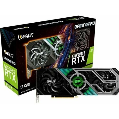 Видеокарта Palit GeForce RTX 3070 Ti GAMING PRO 8G 9671900₽