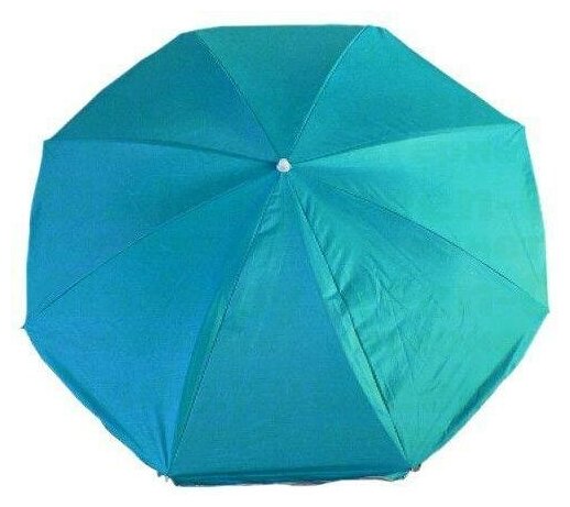Садовый зонт Lex 0012(12) голубой - фотография № 2