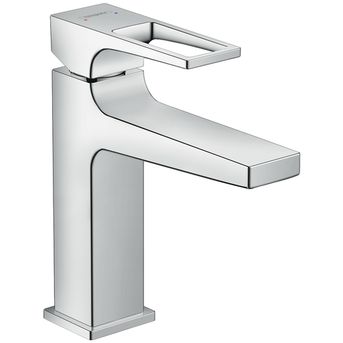 Смеситель для раковины (умывальника) hansgrohe Metropol 74506000 хром смеситель для раковины hansgrohe metropol 32515670 черный матовый