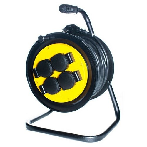 Удлинитель на катушке 4 гнезда пвс сз ip44 3х15мм 50 м 17344₽