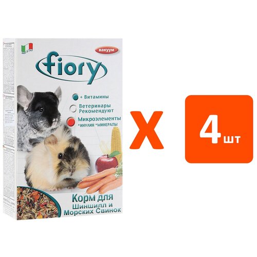 FIORY INDY – Фиори корм для морских свинок и шиншилл (850 гр х 4 шт) fiory coniglie e cavie – фиори корм для морских свинок и кроликов 850 гр х 4 шт