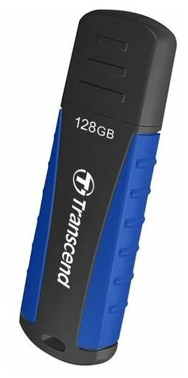 Флешка Transcend JetFlash 810 128 ГБ, синий/черный