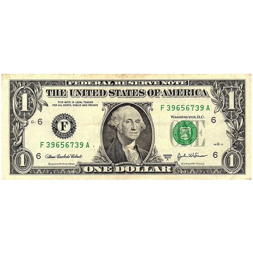 Доллар 2003 г США Кливленд 6739