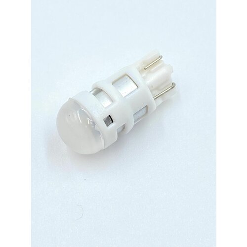 Лампа светодиодная бесцокольная T10 1 SMD Аналог Osram W5W Свет белый 9/32V