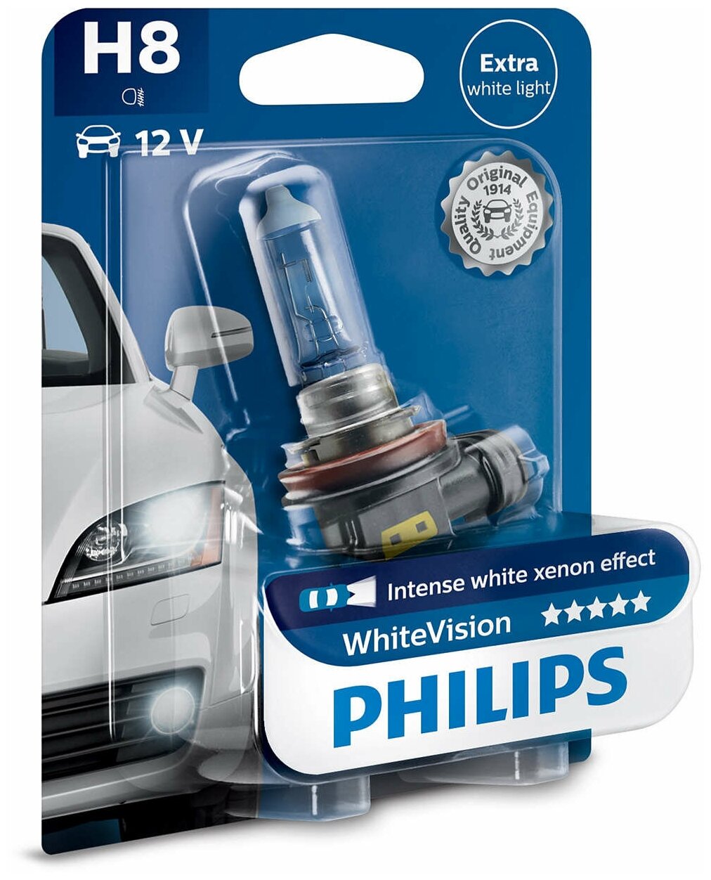 1 ampoule H8 Philips 12360C1