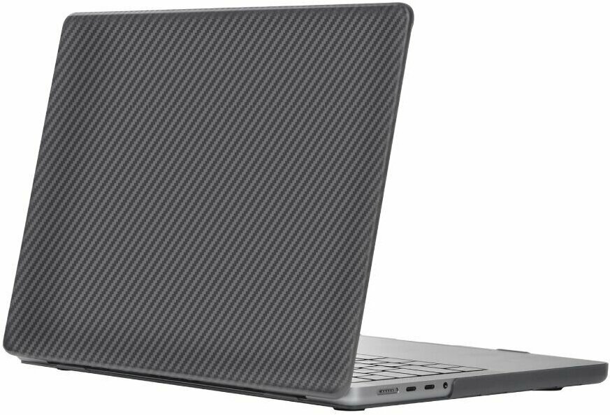 Чехол для ноутбука WiWU iKavlar Crystal Shield для Macbook 13.6 Air 2022 - Прозрачно-черный