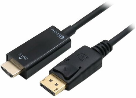 Аксессуар KS-is DisplayPort - HDMI 1.8m KS-752-1.8