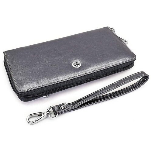 фото Женский кожаный кошелек на молнии sergio valentini св 8124-2055