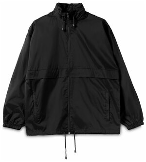 Куртка спортивная B&C collection, размер S, черный