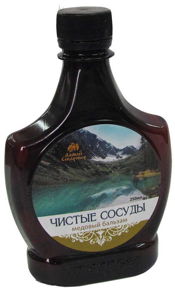 Бальзам Алтай-Старовер "Чистые сосуды" фл., 250 мл