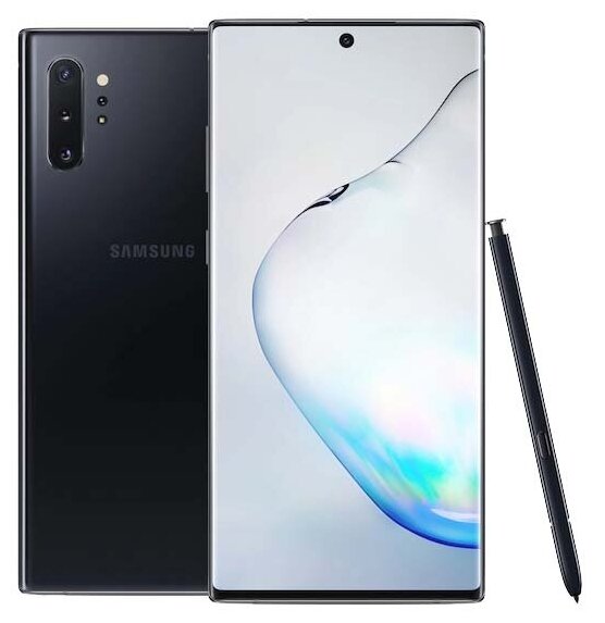 Смартфон Samsung Galaxy Note 10+ 12/256 ГБ, 1 nano SIM, черный