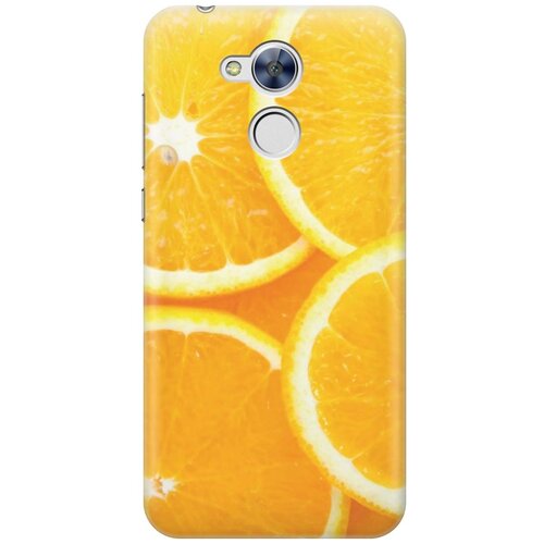 фото Cиликоновый чехол на honor 6a / хонор 6а с принтом "апельсины" gosso