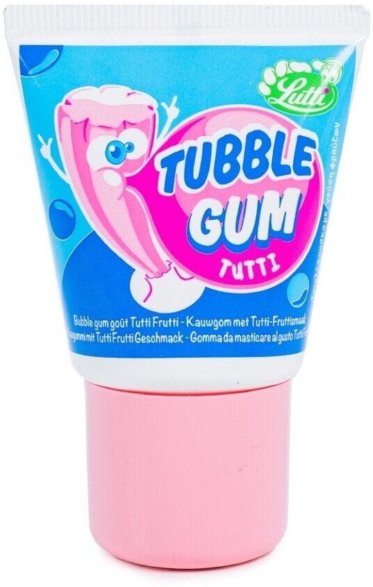 Жевательная резинка Tubble Gum Tutti Frutti Lutti SAS