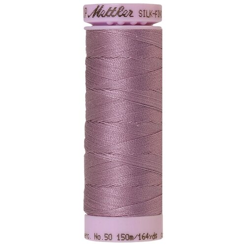 Нить для машинного квилтинга SILK-FINISH COTTON 50, 150 м 100% хлопок 0055 Mallow ( 9105-0055 )