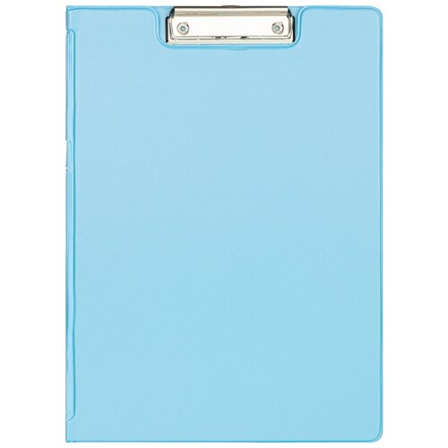фото Папка планшет attache с зажимом и крышкой, bright colours, a4, голубой (1209647)