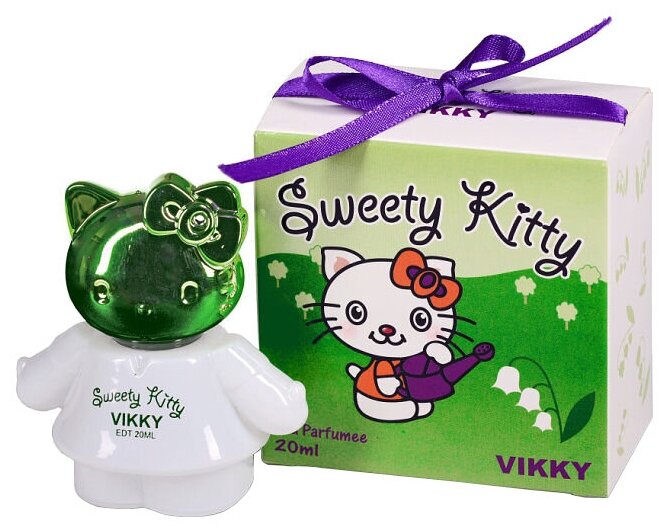 Вода Sweety Kitty, Vikky душистая для детей 20 мл - фото №2