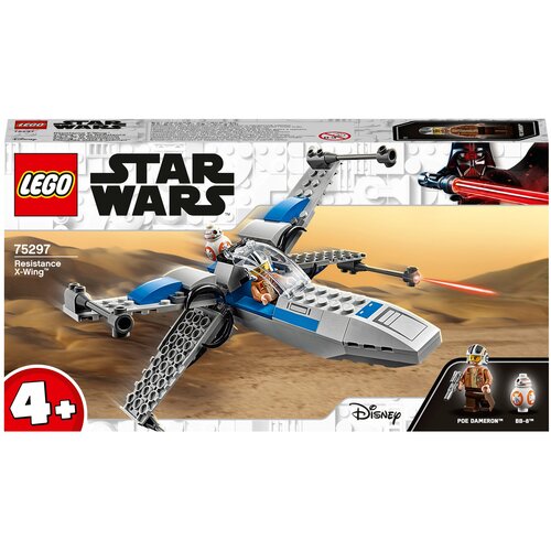 Конструктор LEGO Star Wars 75297 Истребитель Сопротивления типа X, 60 дет. конструктор lego star wars 75194 микрофайтер истребитель сид первого ордена 91 дет