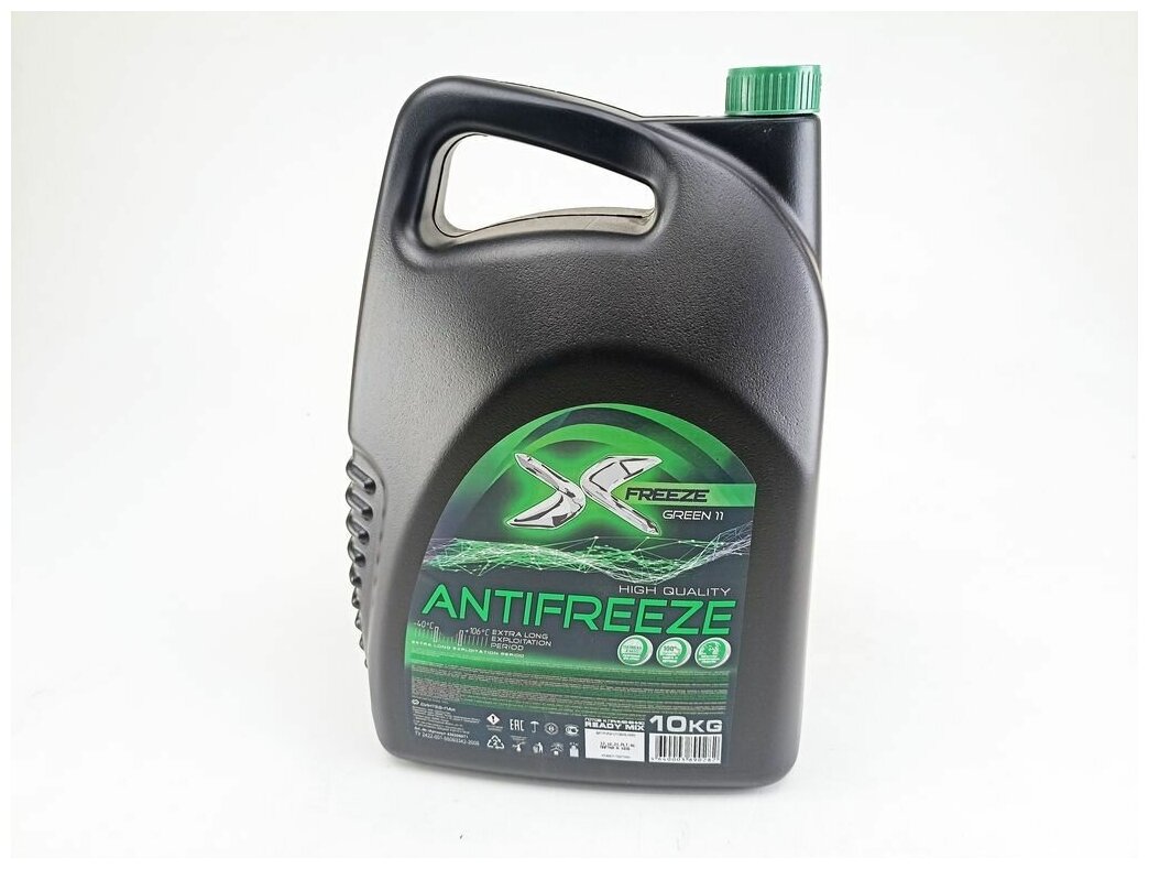 Антифриз 40 X-FREEZE GREEN 11 зеленый 10 кг