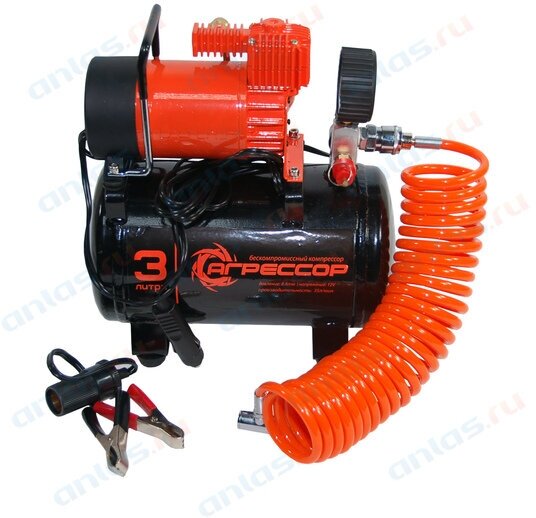 фото Компрессор Autoprofi Агрессор 30 л/мин до 7 атм 140 Вт ресивер на 3 л AUTOPROFI AGR-3LT | цена за 1 шт