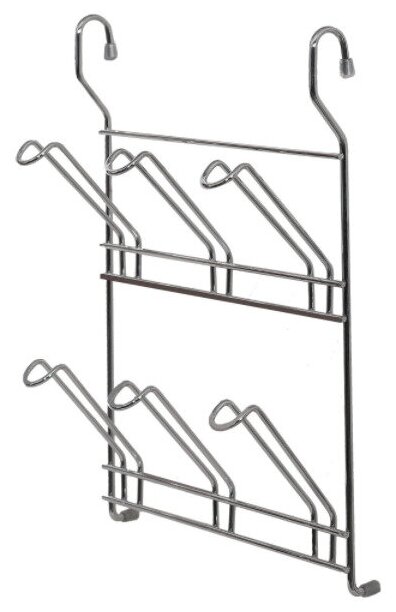 Полка-сушилка 24x10x34 см для 6-ти бокалов стойка для хранения фужеров чашек и кружек. Небольшие но оптимальные размеры помогут сэкономить дополни