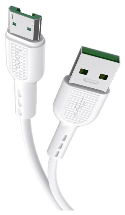  USB2.0 Am-microB Hoco X33 Surge 4A VOOC White,  - 1 