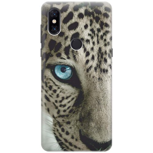 фото Re:pa накладка transparent для xiaomi mi mix 3 с принтом "голубой глаз"