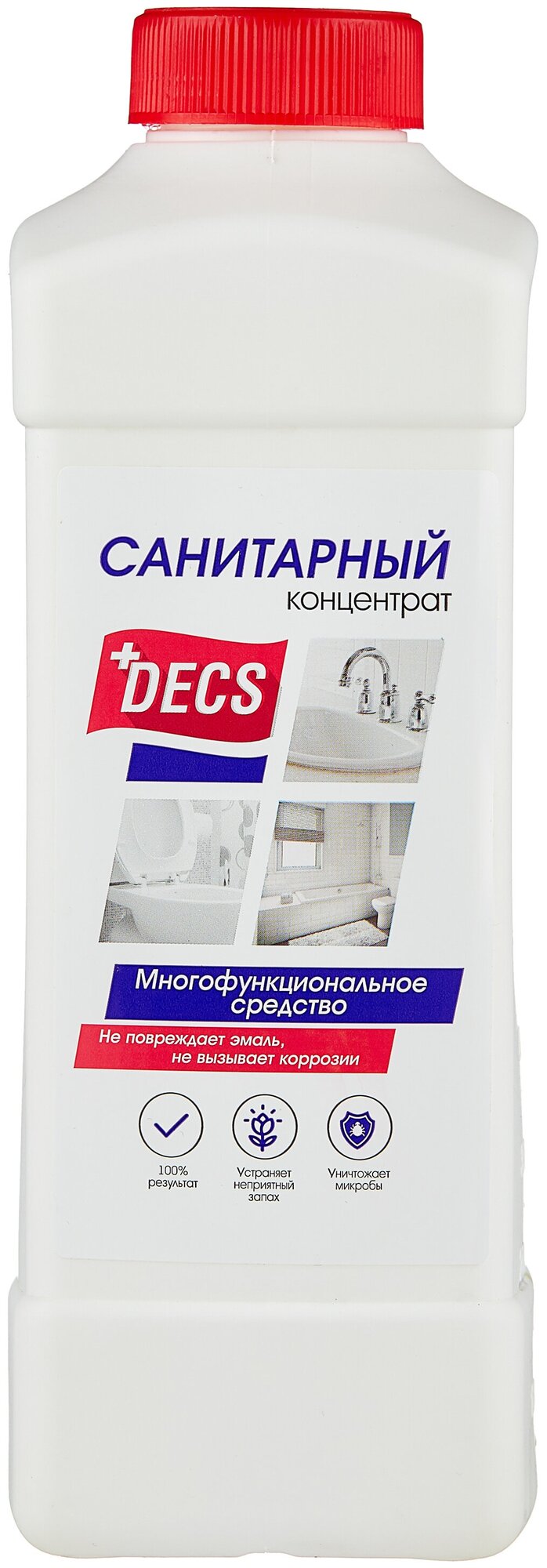 Средство чистящее DECS Sanitary 1000мл Концентрат Санитарный