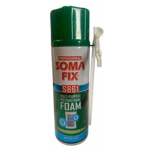 Пена монтажная бытовая 300 мл зимняя, SomaFix, S861