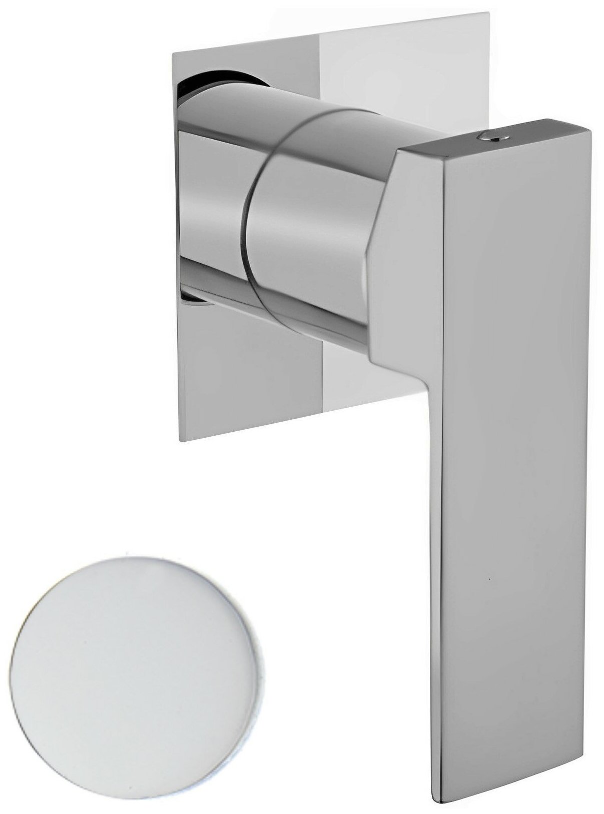 Смеситель для душа встраиваемый Webert Pegaso PE880101740, белый