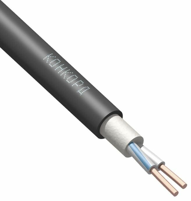 Кабель ППГнг(А)-HF 2х1.5 (N) 0.66кВ (м) Конкорд 4674 - фотография № 1