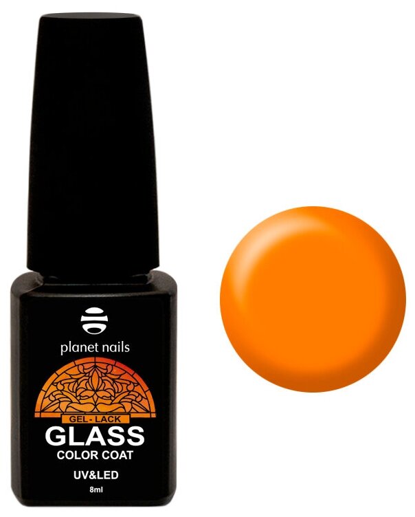 PLANET NAILS, GLASS, Гель-лак №743, 8 мл