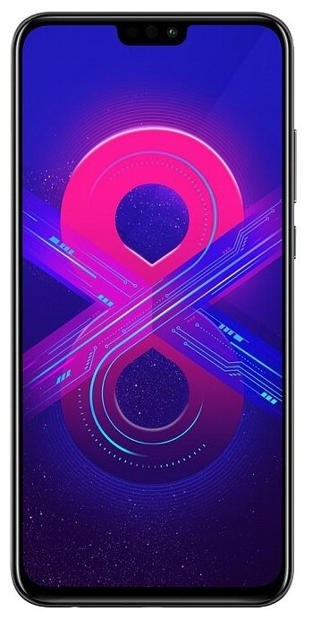 Смартфон HONOR 8X 6/128 ГБ Global, Dual nano SIM, черный