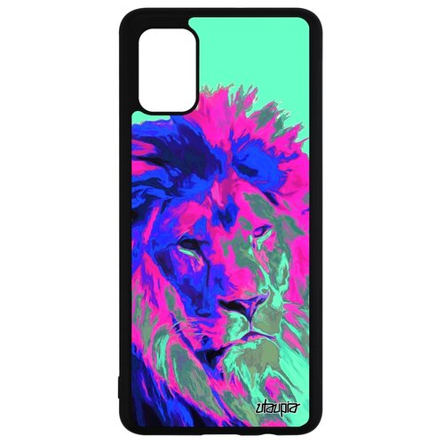 фото Чехол на galaxy a51, "лев" зверь король utaupia